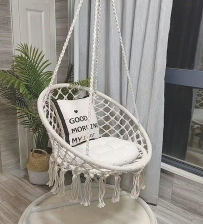 Silla Hamaca de Macramé