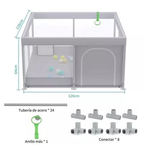 Corral Bebe Plegable Centro De Actividad